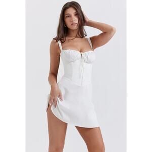 House of CB | Dresses | House Of Cb Loretta Ivory Satin Off The Shoulder Dress | Poshmark House of CB | Dresses | House Of Cb Loretta Ivory Satin Off The Shoulder Dress | Poshmark
